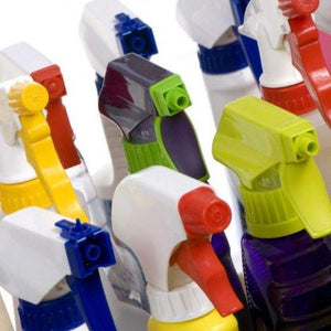 spray cleaning bottles